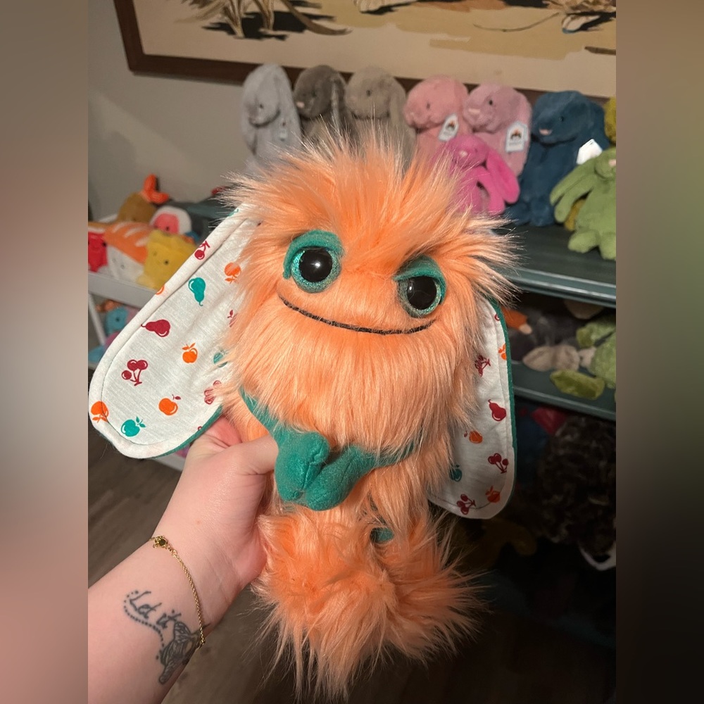 Pink sprinkles plush gremlin